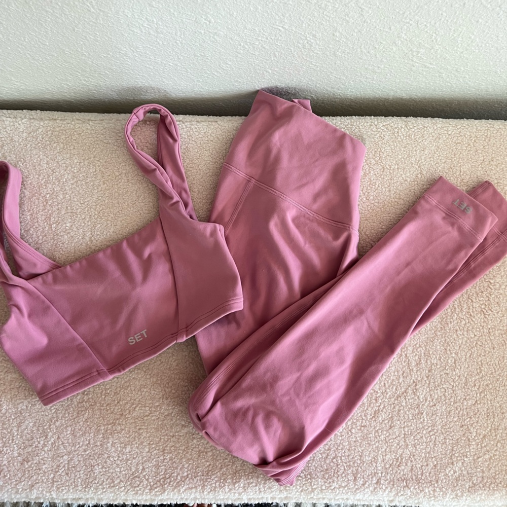 Set Active Pink Workout Set